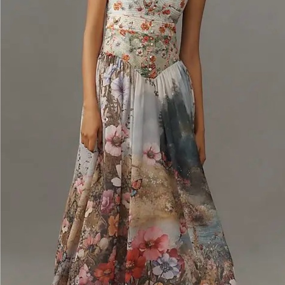 Anthropologie Dresses & Skirts - Anthropologie Floral Print Midi Dress